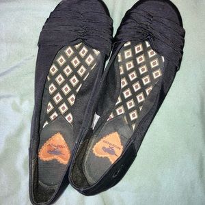 Black flats size 9.5